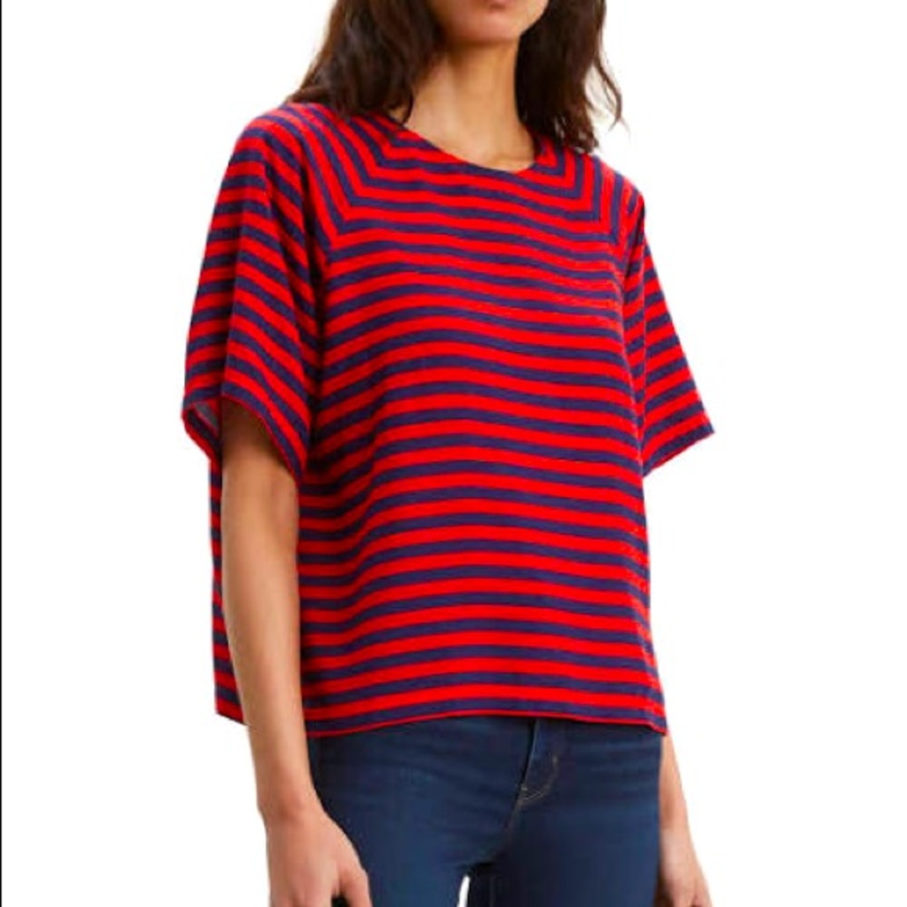 Like New Levi's Women's Miranda Striped Top